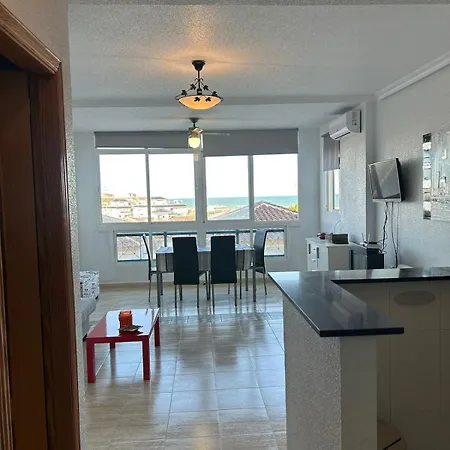 Apartment With Ocean View And Pool In La Mata Torrevieja